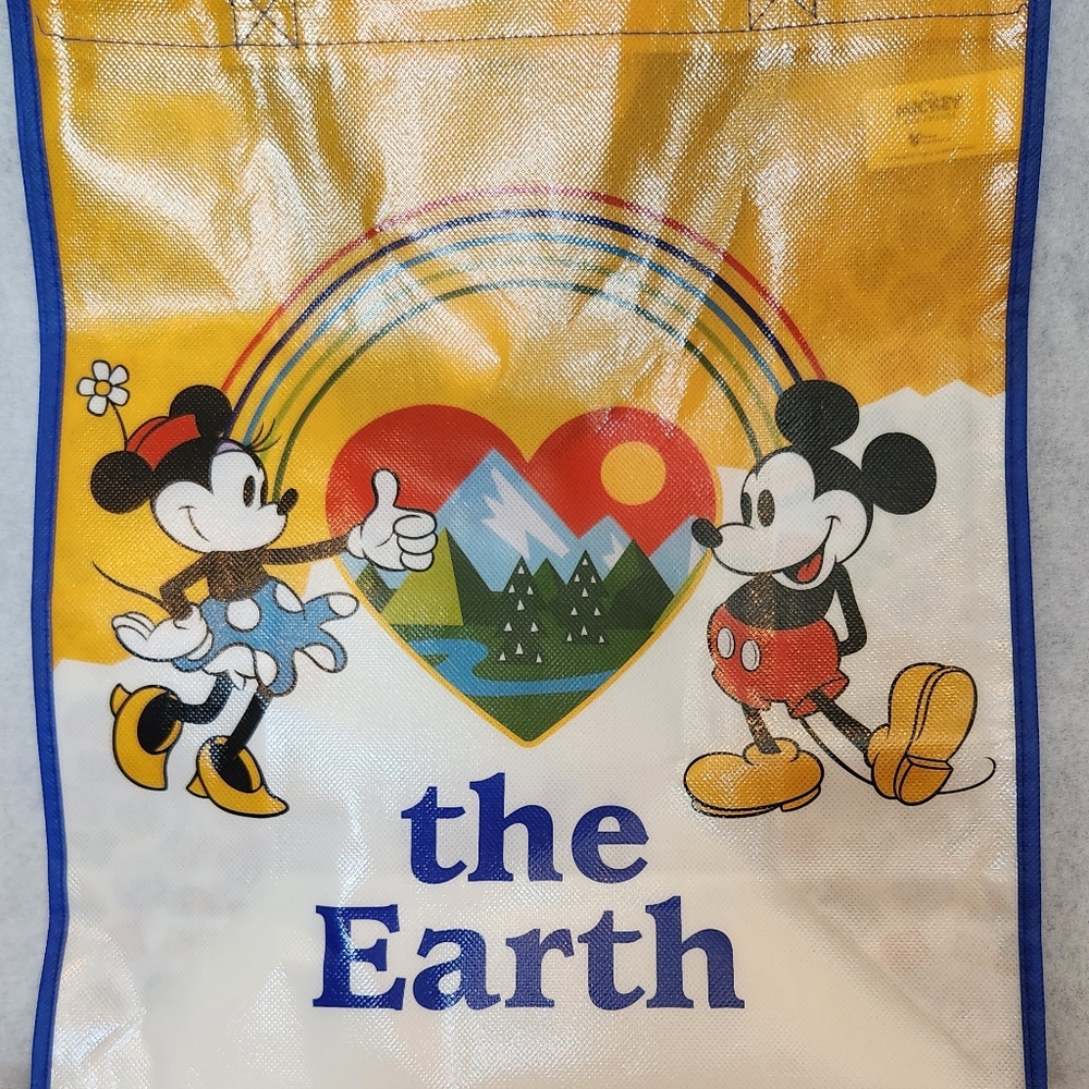 2 Minnie Mouse Mickey Mouse Recycle Reusable 2 bags, Disney Bags